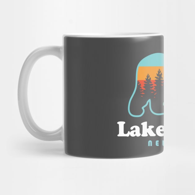 Lake Placid NY Adirondacks New York Bear by PodDesignShop